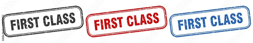 first class square isolated sign set. first class stamp first class square isolated sign set. first class stamp
