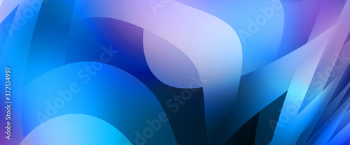 Abstract background with colorful gradient. Vibrant graphic wallpaper with stripes design. Fluid 2D illustration of modern movement.