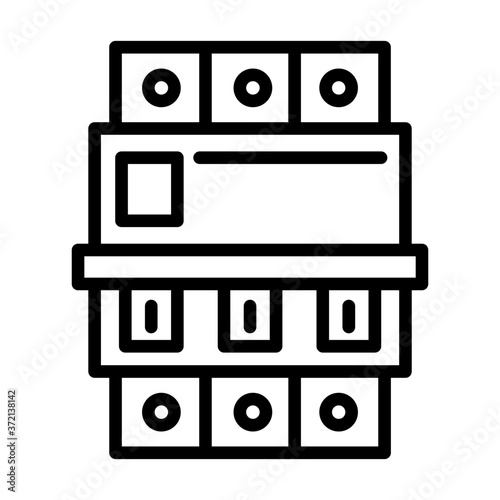 Circuit breaker fixture icon