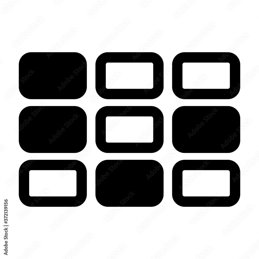 Password number icon Password number icon
