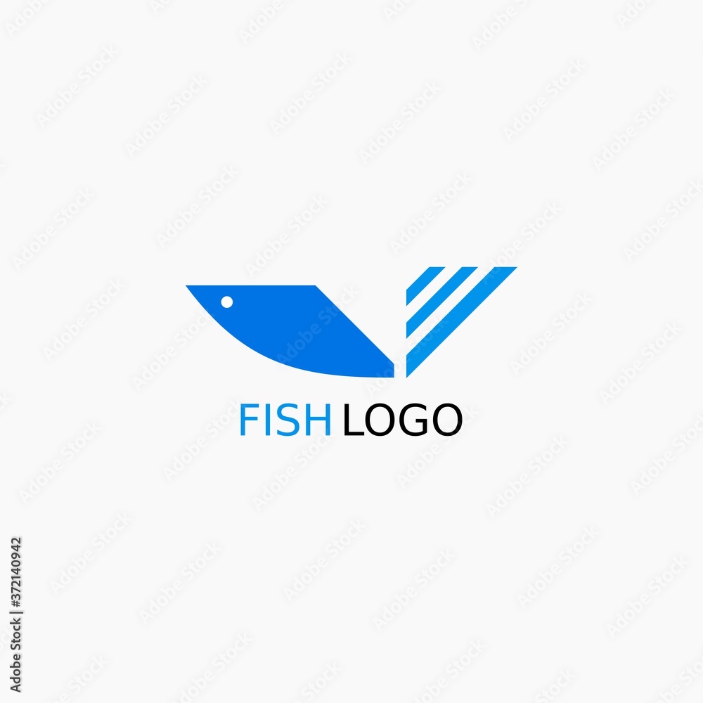 Simple fish logo. A seafood logo for a restaurant or food business or seafood cooking service.
Simple fish logo. A seafood logo for a restaurant or food business or seafood cooking service.