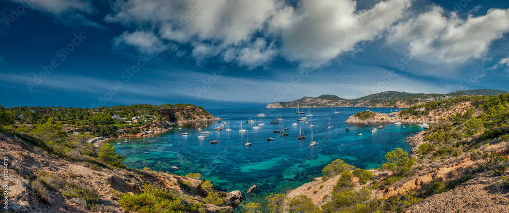 Natural port of Porroig - Ibiza - Balearic islands