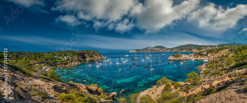 Fototapeta Naklejka Na Ścianę i Meble -  Natural port of Porroig - Ibiza - Balearic islands