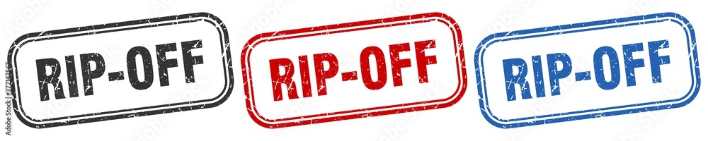 rip-off square isolated sign set. rip-off stamp rip-off square isolated sign set. rip-off stamp
