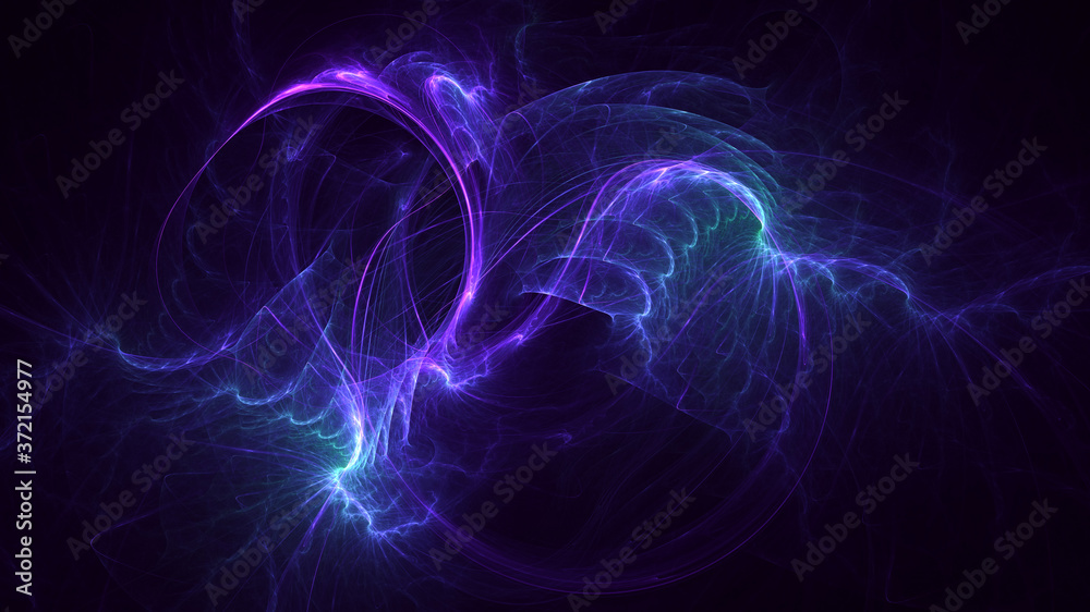 3D rendering abstract multicolor fractal light background 3D rendering abstract multicolor fractal light background