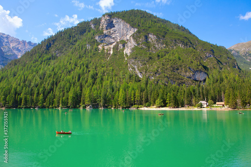 Fototapeta Naklejka Na Ścianę i Meble -  Lake Prags in Italy