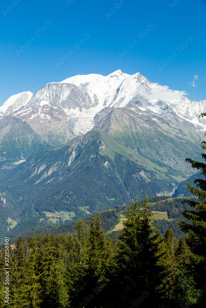 Mont-Blanc depuis Le Bettex