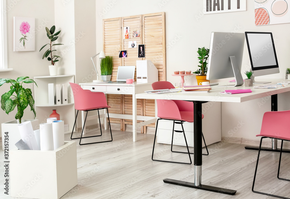 Interior of comfortable modern office