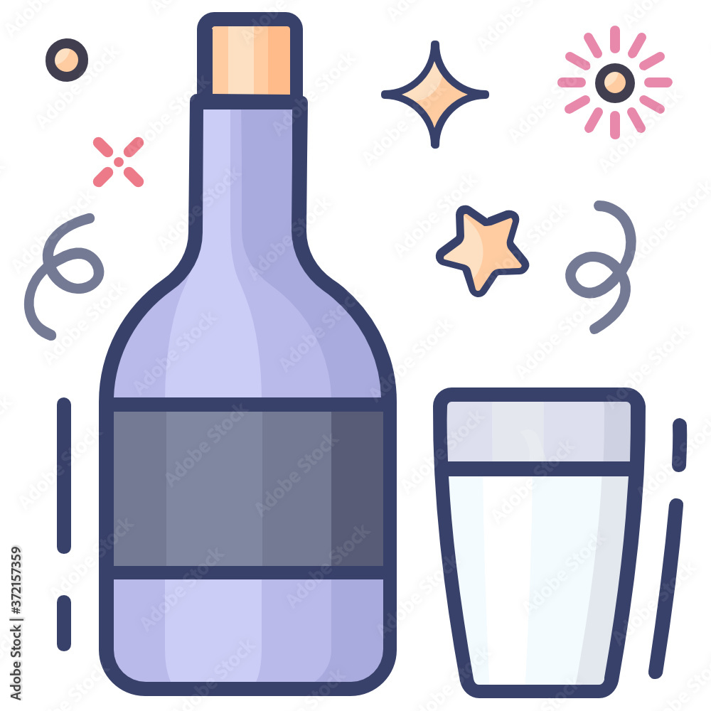 Vodka with glass icon design, alcoholic beverage,
Vodka with glass icon design, alcoholic beverage,