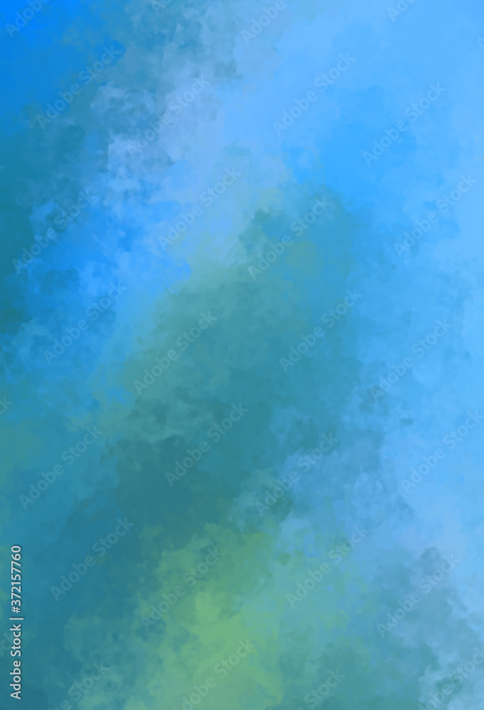 Brushed Painted Abstract Background. Brush stroked painting. Strokes of paint. 2D Illustration.