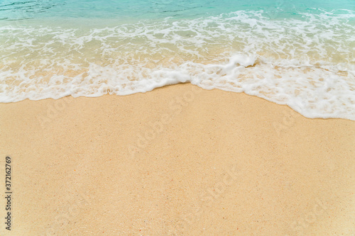 sand beach and sea © Nature Peaceful 