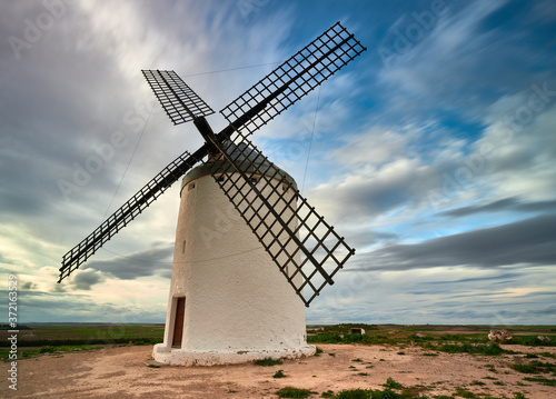 Windmill at Romeral village in Toledo