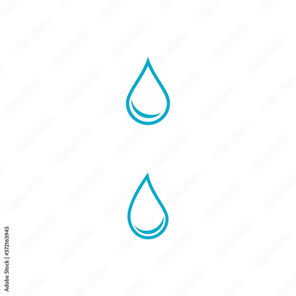 Water drop Logo Template vector Water drop Logo Template vector