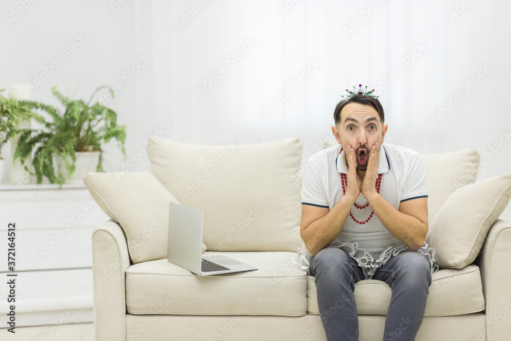 Photo of shocked surprised man looking with open mouth and big eyes. Photo of shocked surprised man looking with open mouth and big eyes.
