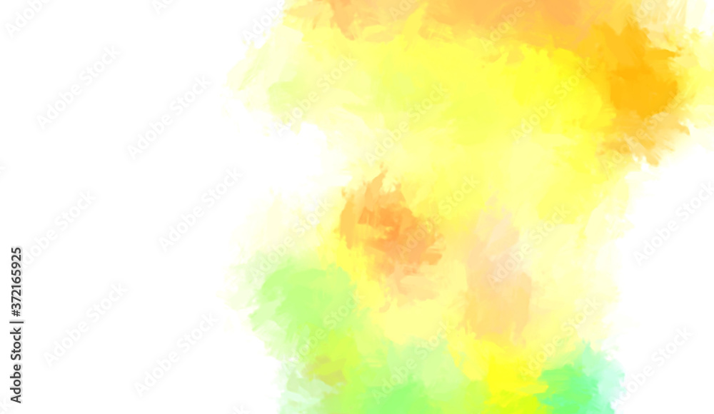 Fototapeta premium Brushed Painted Abstract Background. Brush stroked painting. Artistic vibrant and colorful wallpaper..