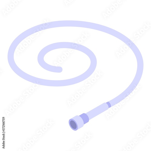 Catheter icon. Isometric of catheter vector icon for web design isolated on white background