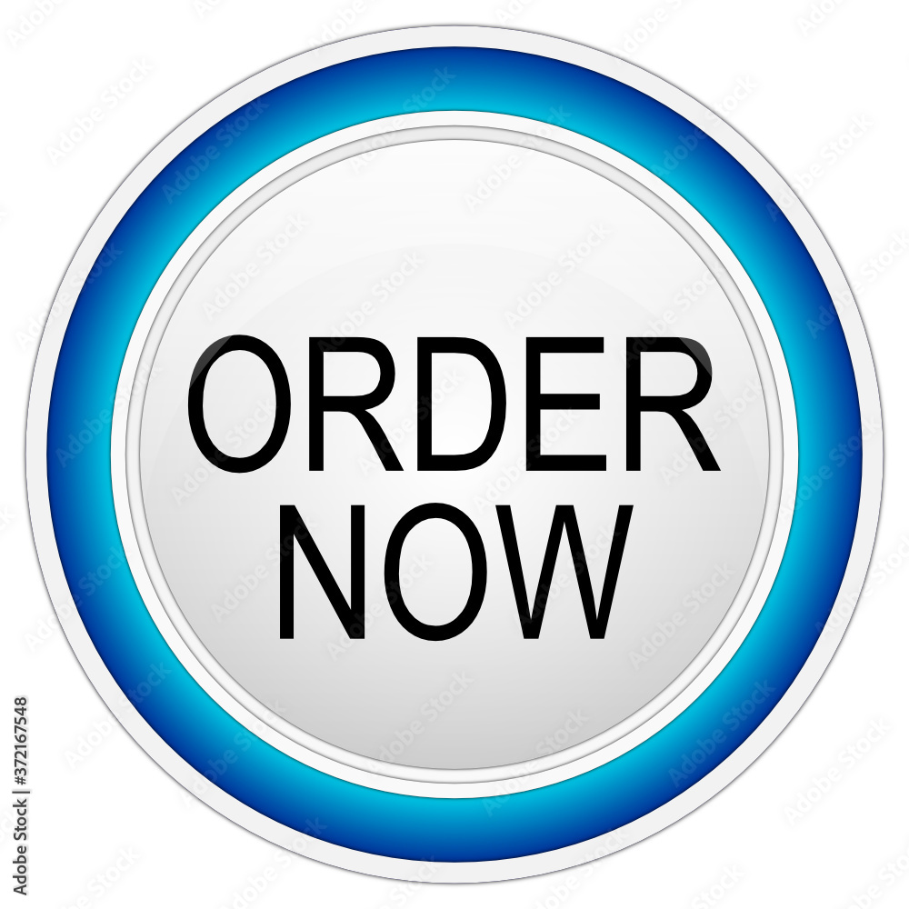 Order now Button on white background - illustration Order now Button on white background - illustration