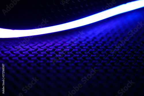 RGB light with black texture background