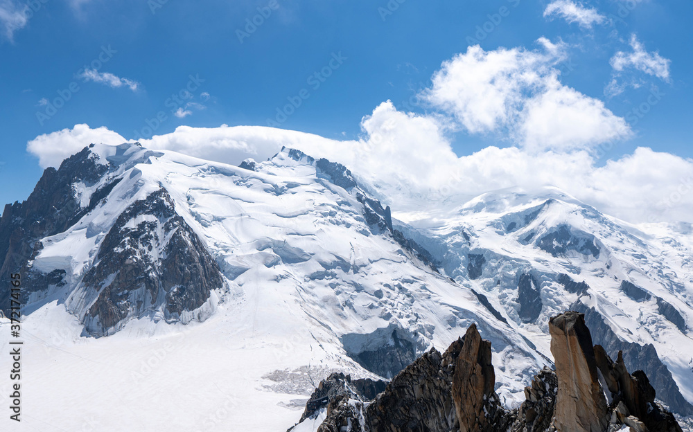 Aiguille du Midi,  Mont Blanc Peak