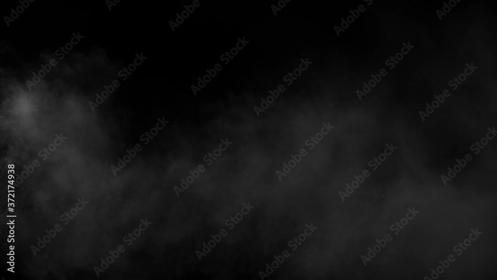 Mystery atmospheric fog, blowing cloud of smoke, mist or dry ice. VFX Mystery atmospheric fog, blowing cloud of smoke, mist or dry ice. VFX