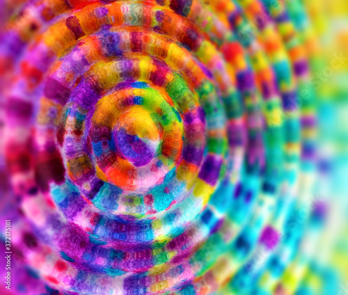 Vibrating colors. Color swirl. Resonate ,spread, vibration or ripple of creative colors abstract.