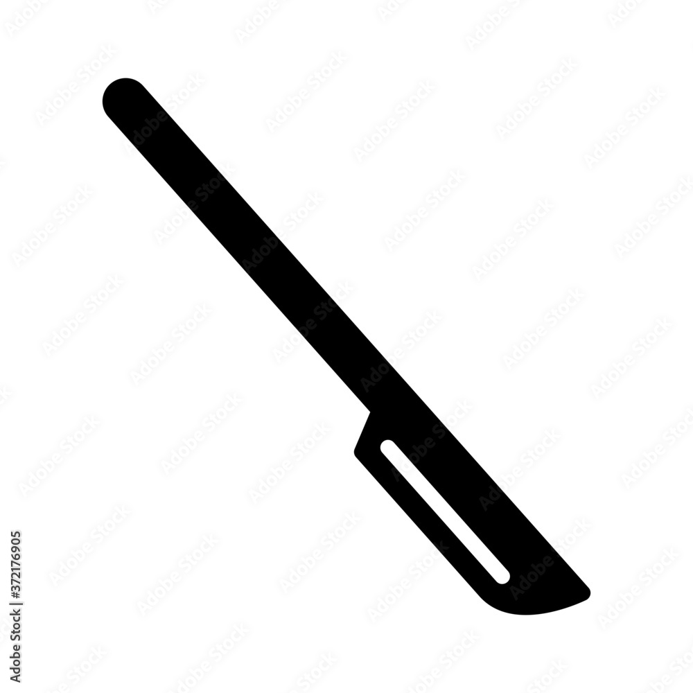 Medical knife icon Medical knife icon