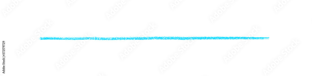 Langer handgemalter Kreidestreifen: Blau hellblau Langer handgemalter Kreidestreifen: Blau hellblau