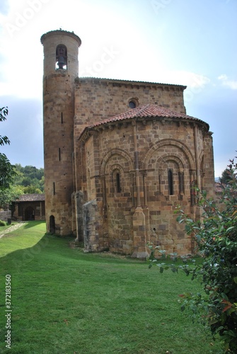 Collegiate of San Miguel de Elines, Cantabria (Spain) photo