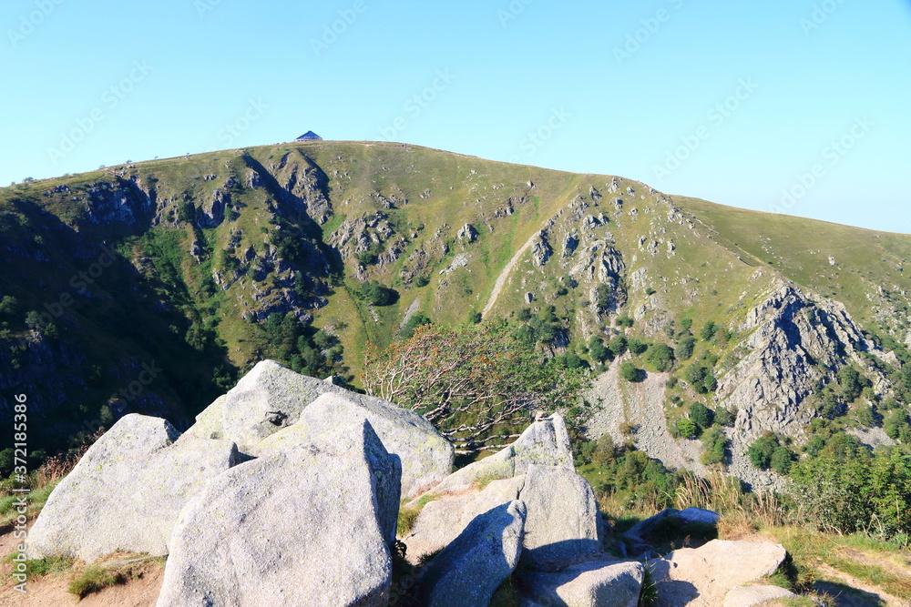 Sommet du Hohneck dans les Vosges