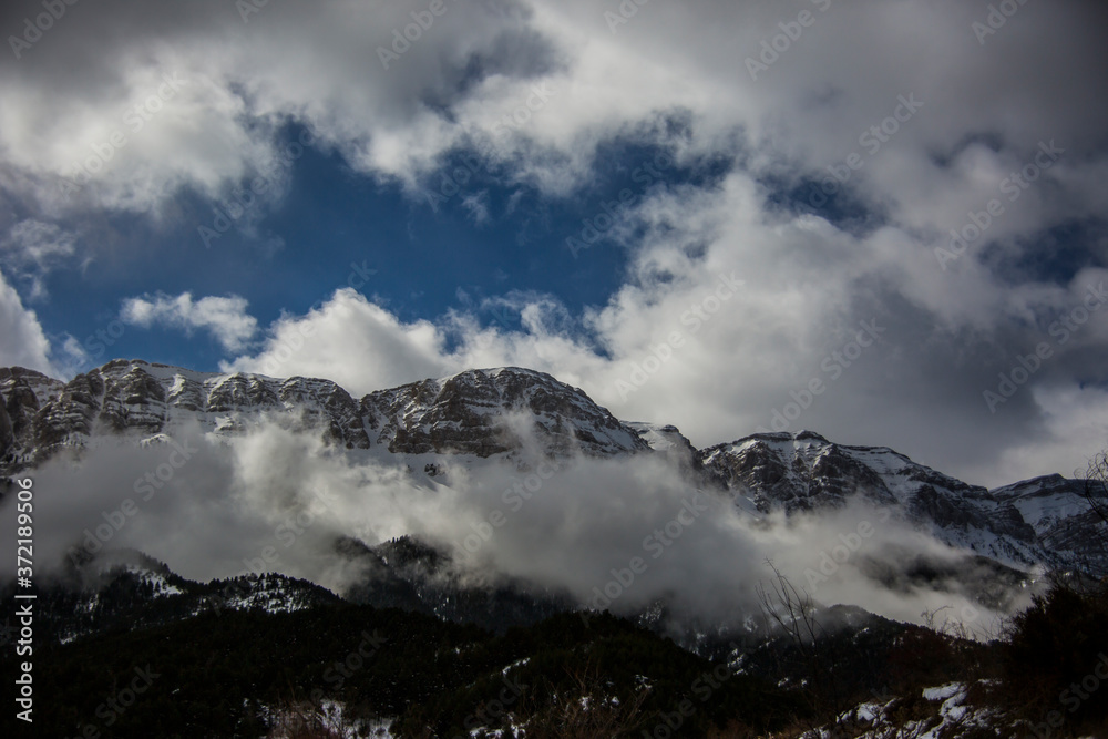 Winter Serra Del Cadi in La Cerdanya, Pyrenees, Spain Winter Serra Del Cadi in La Cerdanya, Pyrenees, Spain
