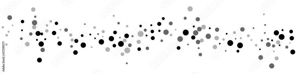 Scattered random black dots. Dark points dispersio Scattered random black dots. Dark points dispersio