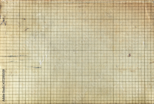 vintage blank millimeter paper ,background texture