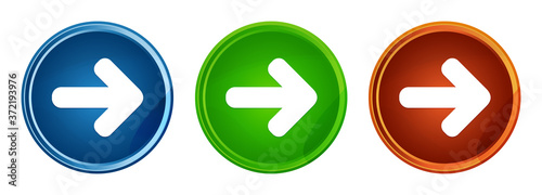 Free Download Next arrow icon stylish round button set glass design - GFXLoad
