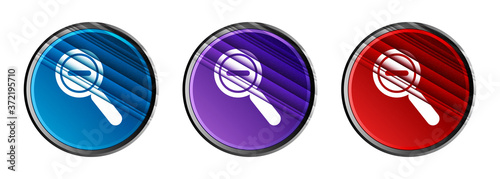 Wallpaper Mural Zoom out icon natural sky light round button set stripes line illustration Torontodigital.ca