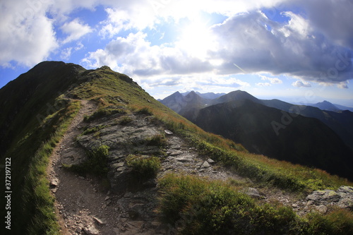 Fototapeta Naklejka Na Ścianę i Meble -  Tatry Zachodnie, Jarząbczy Wierch