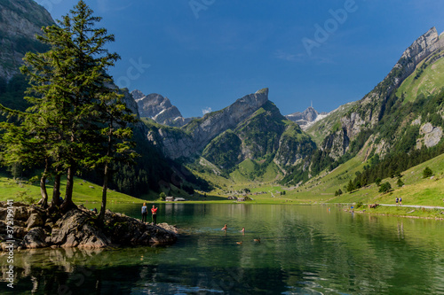 Wunderschöne Erkundungstour durch das Appenzellerland in der Schweiz. - Appenzell/Alpstein/Schweiz photo