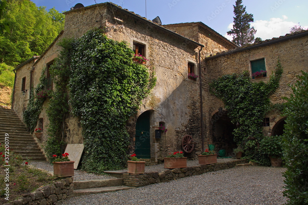 Residential house in Volterra, Province of Siena, Tuscany, Italy, Europe 
