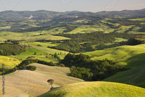 Landscape near Volterra, Province of Siena, Tuscany, Italy, Europe 