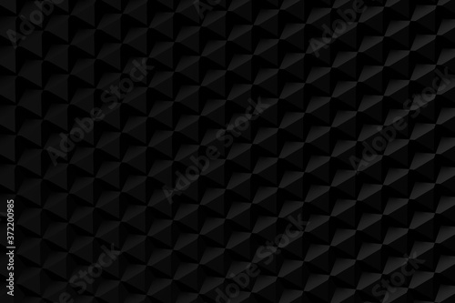 3d abstract black textured background © wowomnom