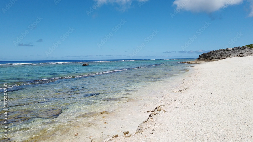 奄美群島 沖永良部島 ビーチロック