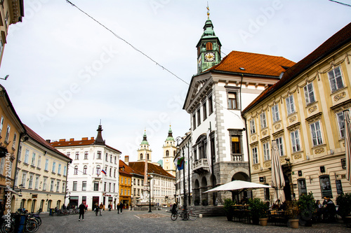 Ljubljana Town Hall in Old Town