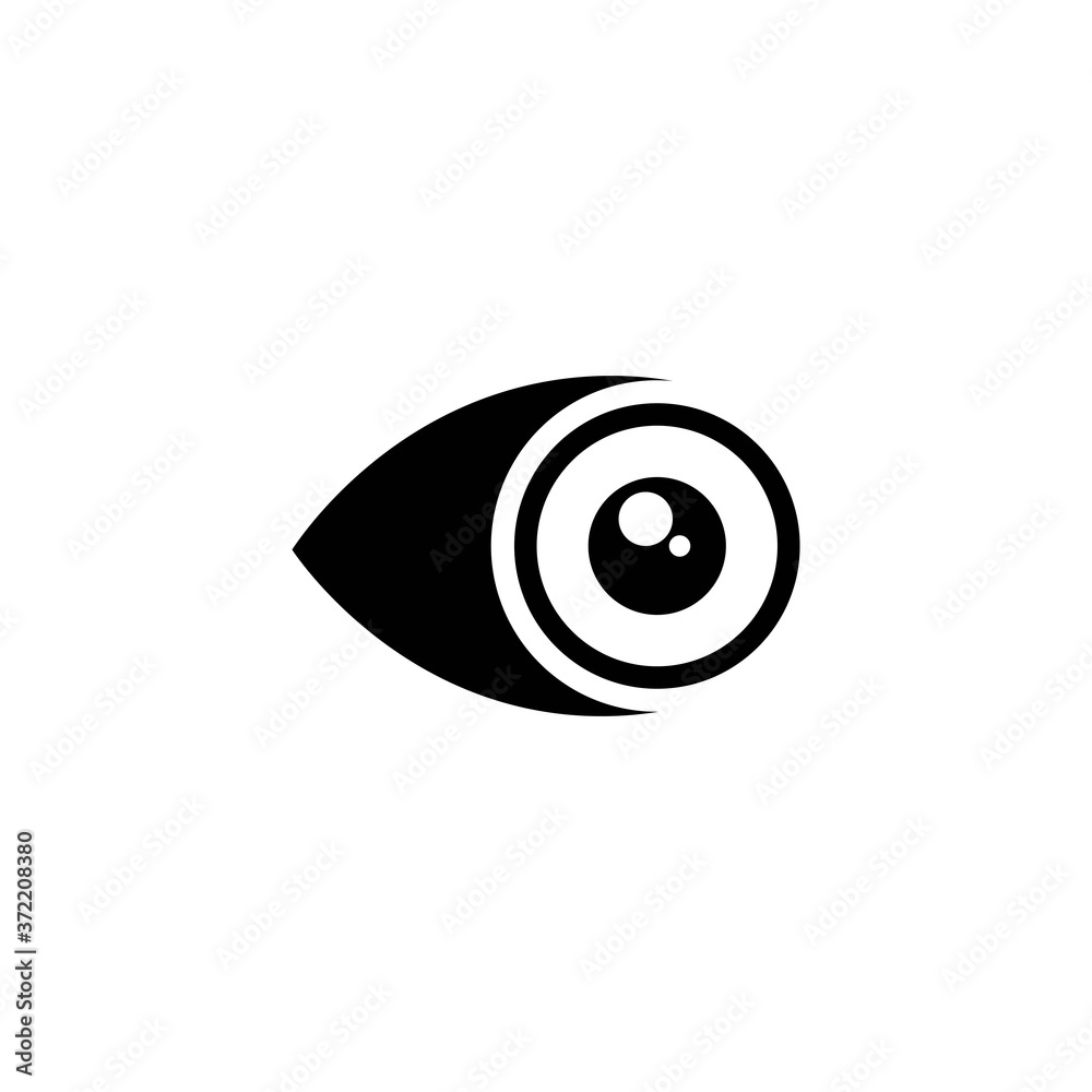eye icon logo vector template eye icon logo vector template