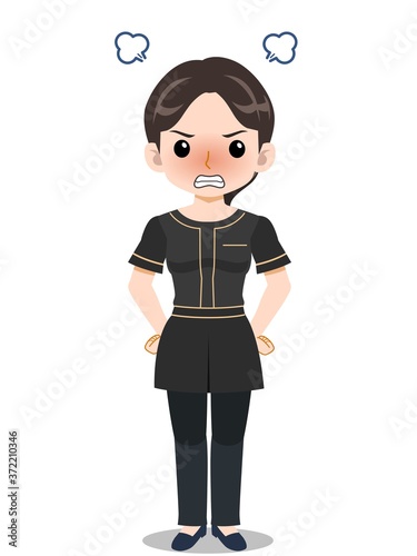 マッサージ師の女性