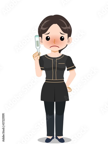 エステサロンの女性