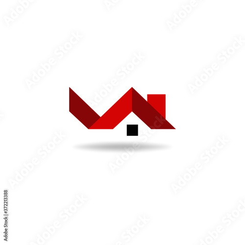 Real Estate Property House or home logo vector illustration.