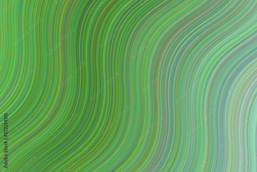 Green waves abstract background. Great illustration for your needs.