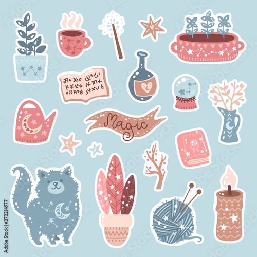 Colorful magic clipart