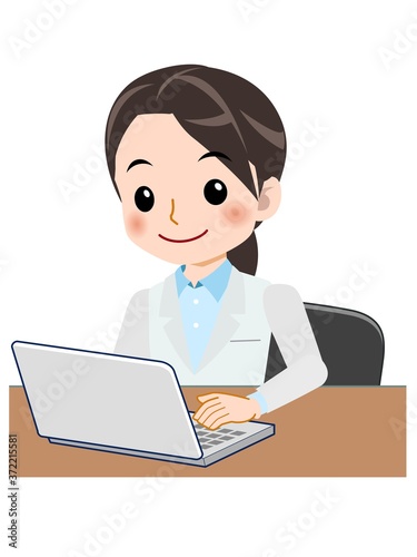 若いきれいな女医