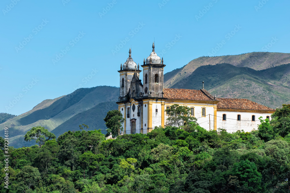 Sao Francisco de Paula Church, Ouro Preto, Minas Gerais, Brazil