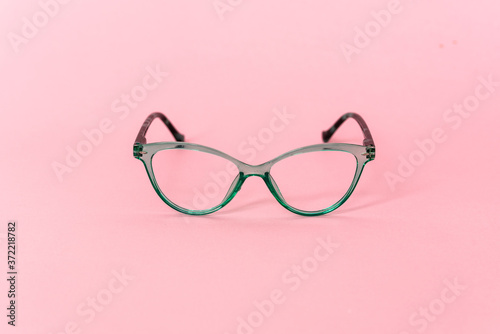 green glasses